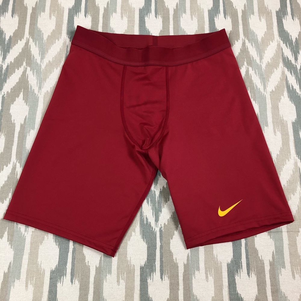 Nike Pro Elite Sponsored Burgundy Mens Tight Track Field USA MADE XL 824622-XXX - Picture 1 of 10